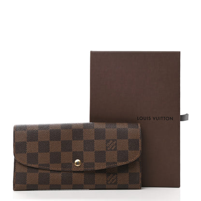 Louis Vuitton Damier Ebene Emilie Wallet 8 of 8