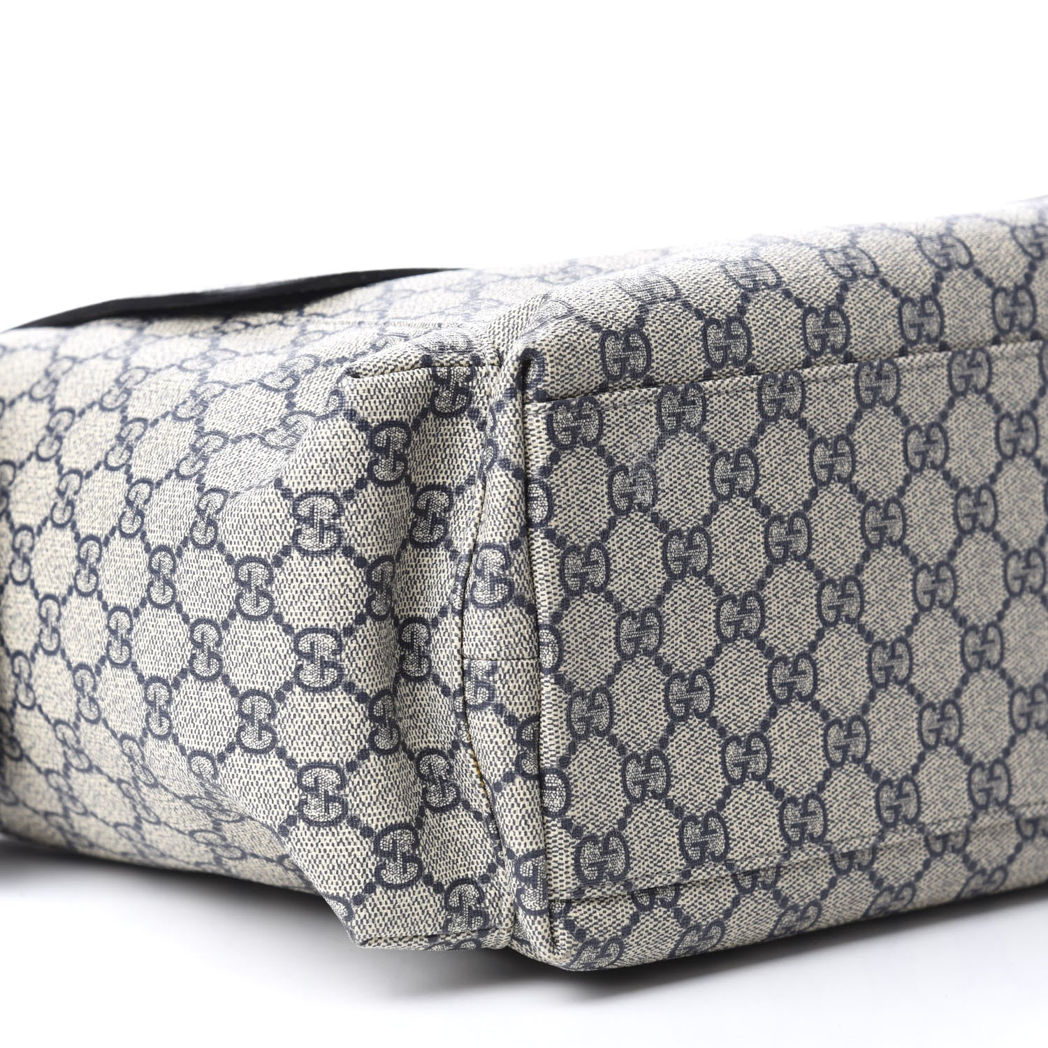Gucci GG Plus Monogram Messenger Diaper Bag Navy 7 of 13