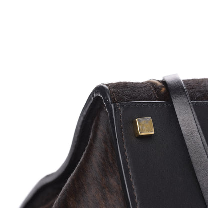 Celine Shaded Pony Hair Calfskin Medium Phantom Luggage Brown 9 of 16