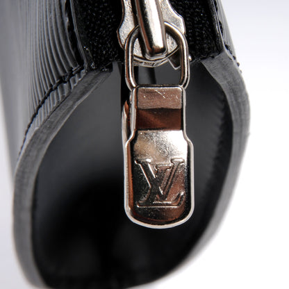Louis Vuitton Epi Pochette Accessories 24 Black 7 of 8