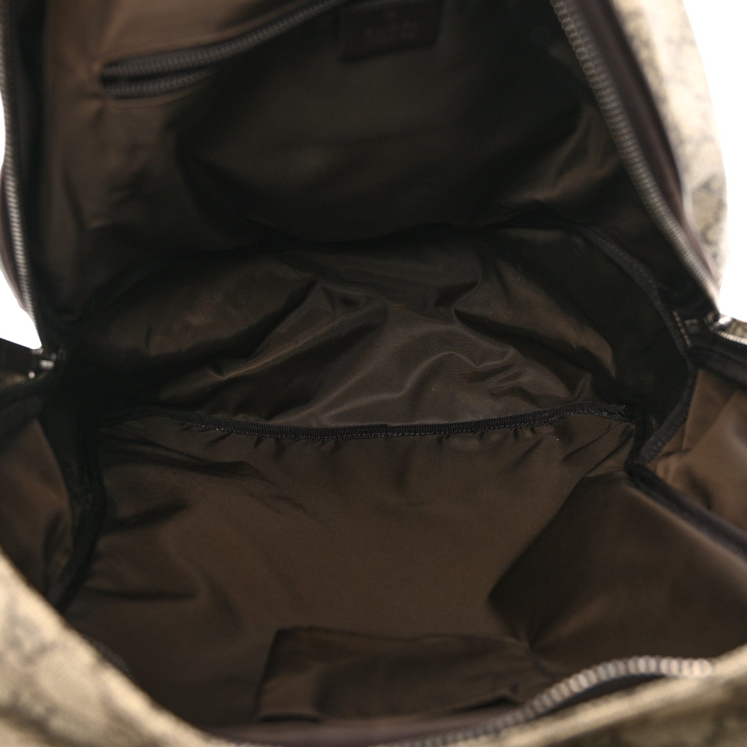 Gucci GG Plus Monogram Interlocking G Medium Backpack Dark Brown 5 of 10