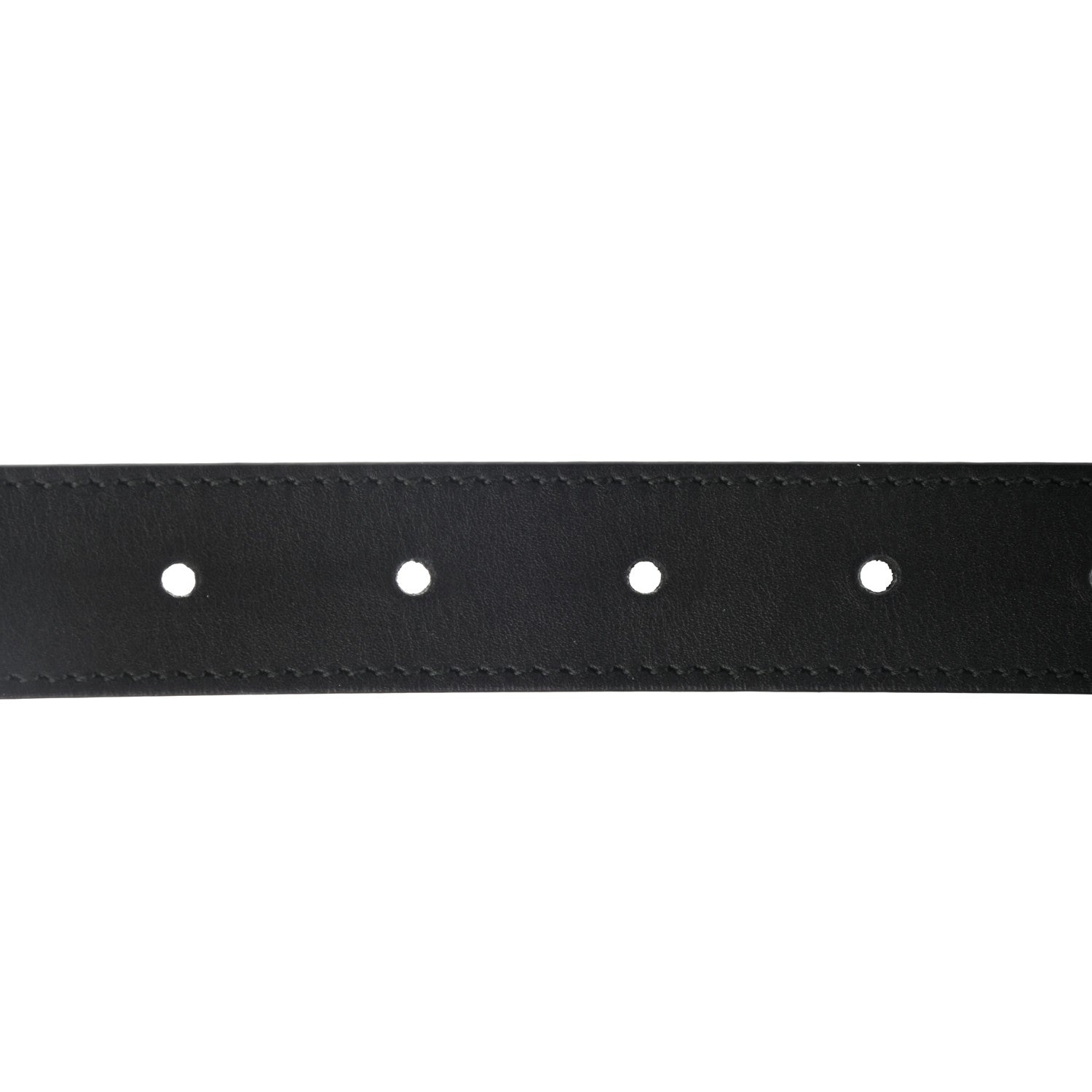 Gucci Moon Calfskin Torchon Double G 25mm Belt 95 38 Black 3 of 5