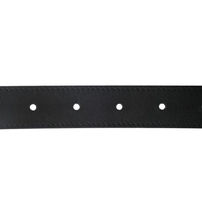 Gucci Moon Calfskin Torchon Double G 25mm Belt 95 38 Black 3 of 5
