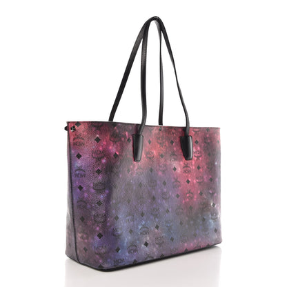 MCM Galaxy Visetos Medium Shopper Tote Multicolor 4 of 13