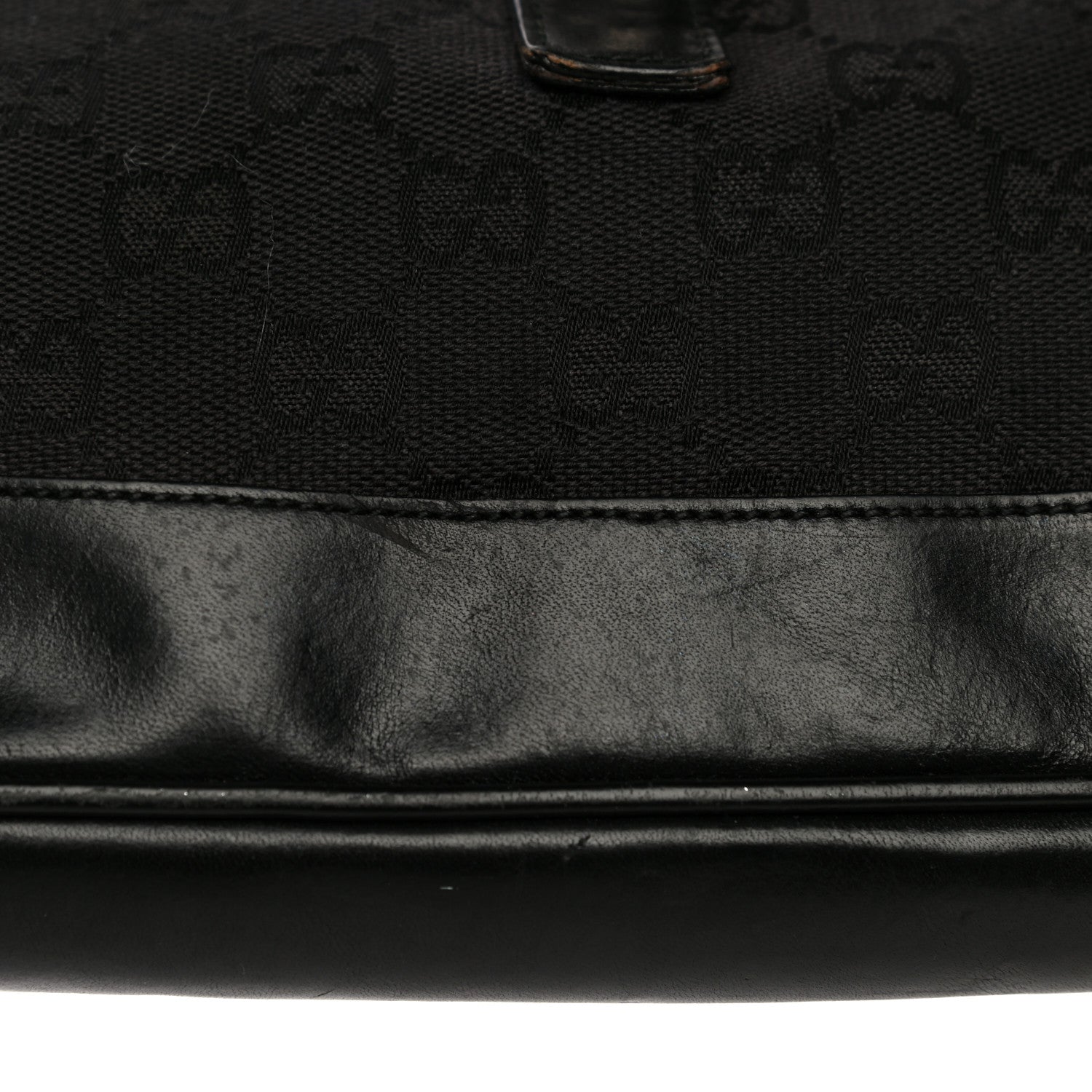 Gucci Monogram Small Jackie O Hobo Black 26 of 33