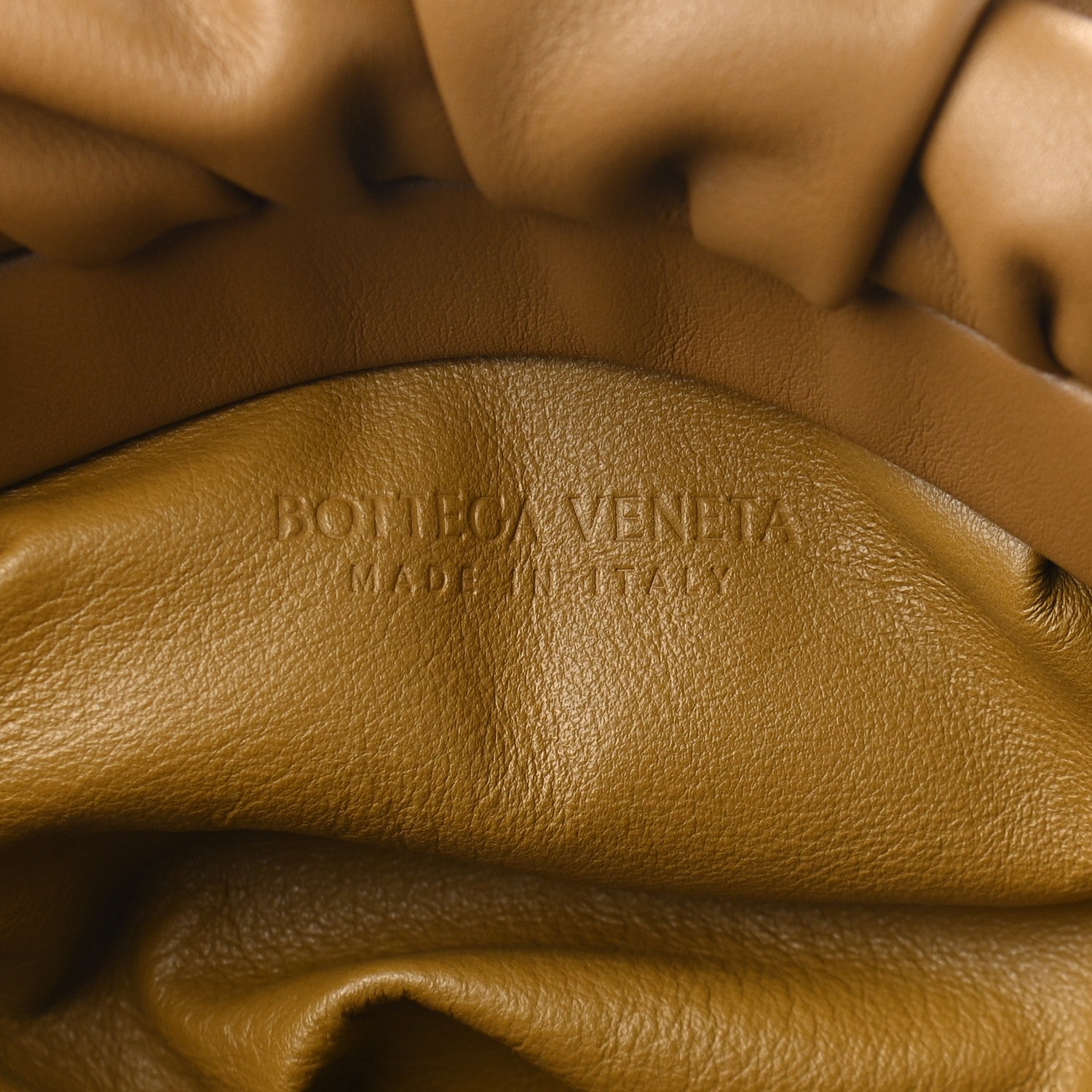 Bottega Veneta Calfskin The Pouch Chain Cammello 6 of 8