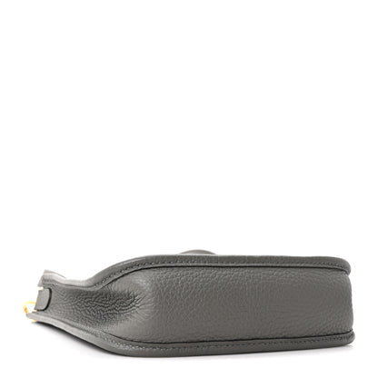 Hermes Taurillon Clemence Evelyne TPM Gris Meyer 4 of 11