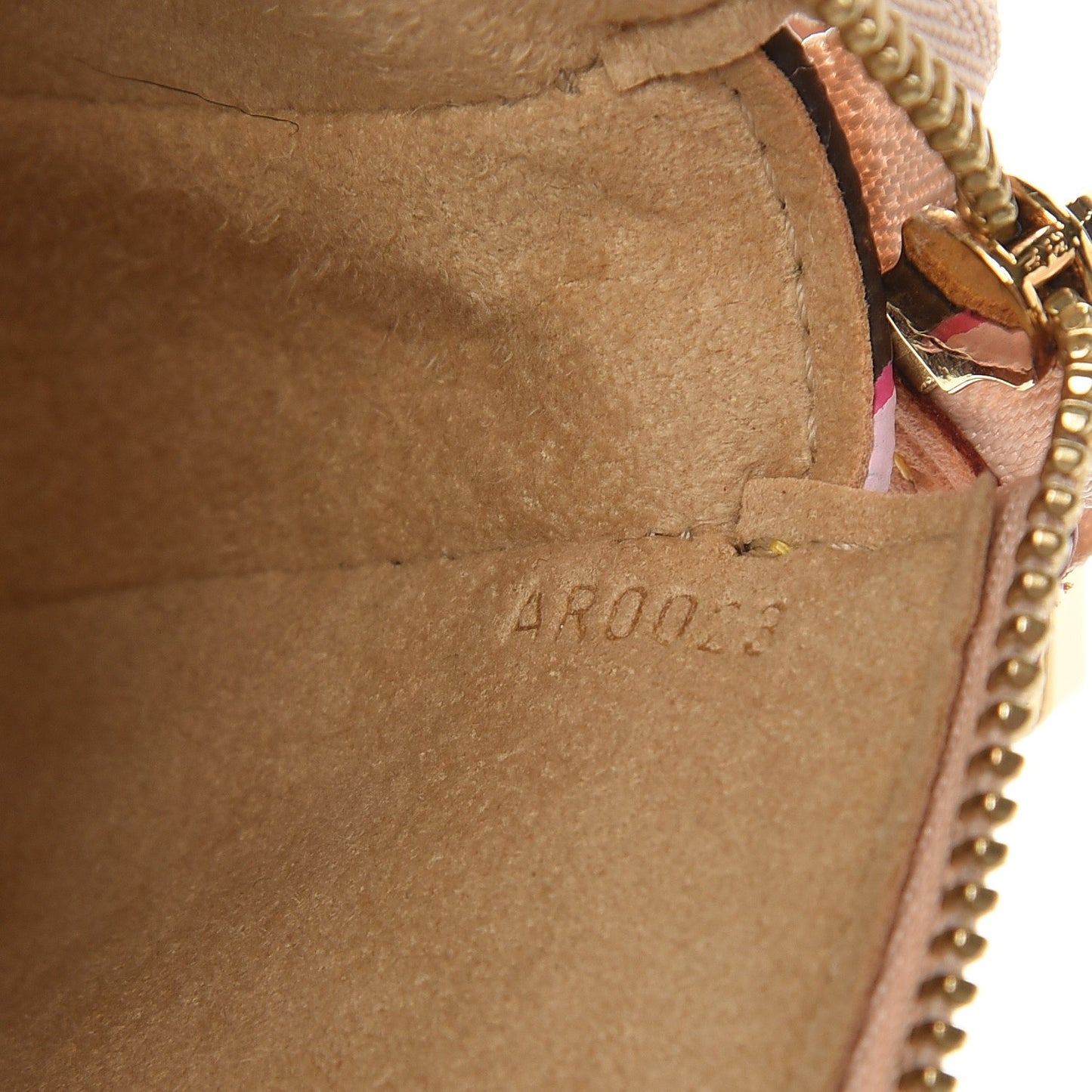 Monogram Cherry Blossom Pochette Accessories Brown
