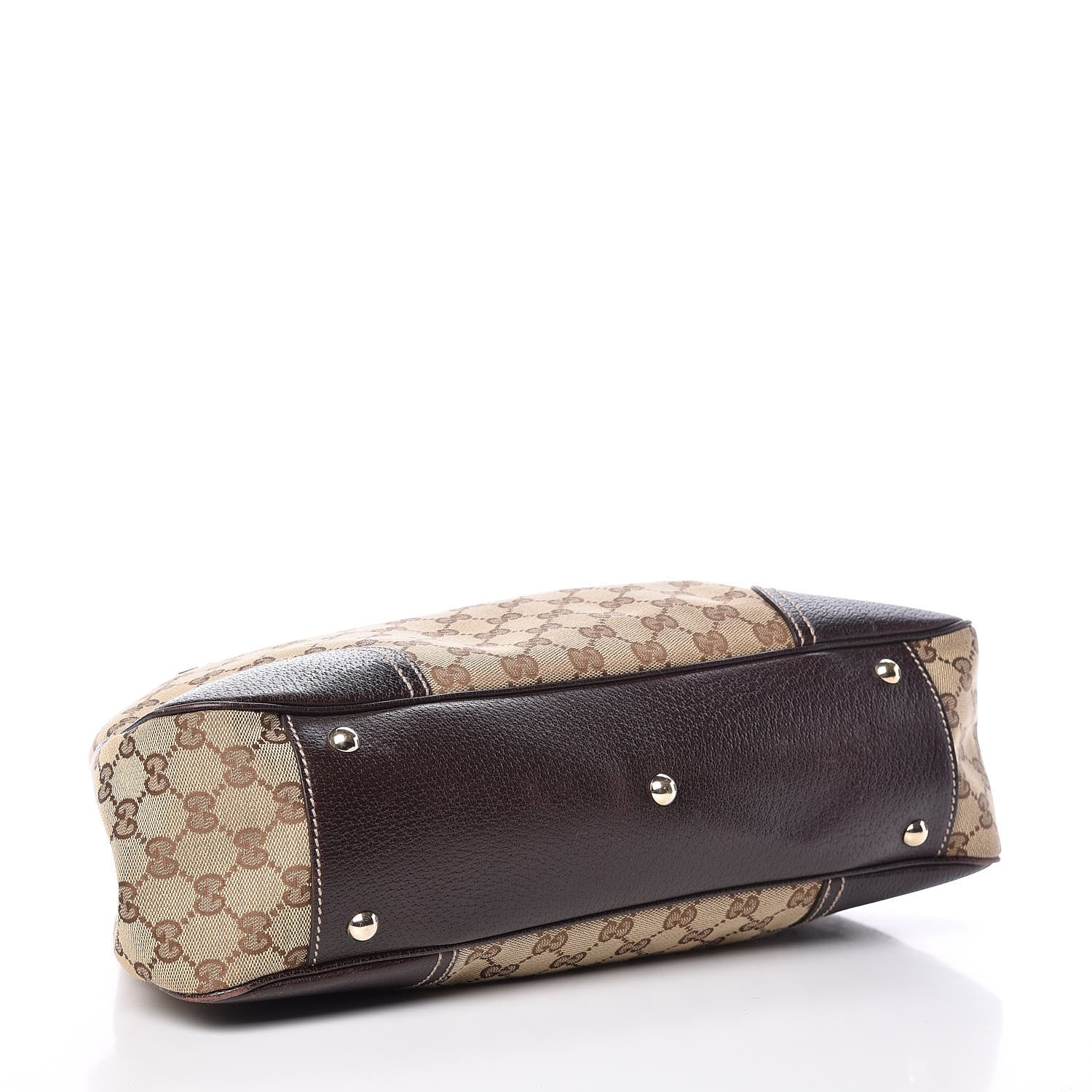 Gucci Monogram Medium Princy Tote Dark Brown 4 of 20