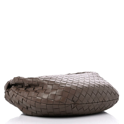 Bottega Veneta Nappa Intrecciato Teen Jodie Hobo Taupe Grey 4 of 9