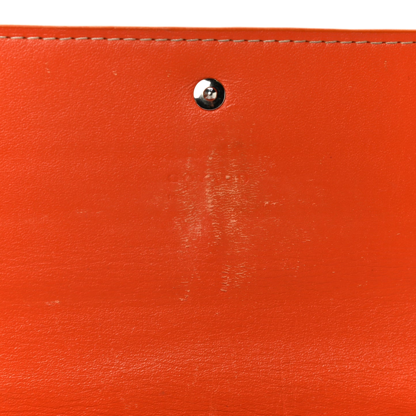 Goyardine Varenne Long Wallet Orange