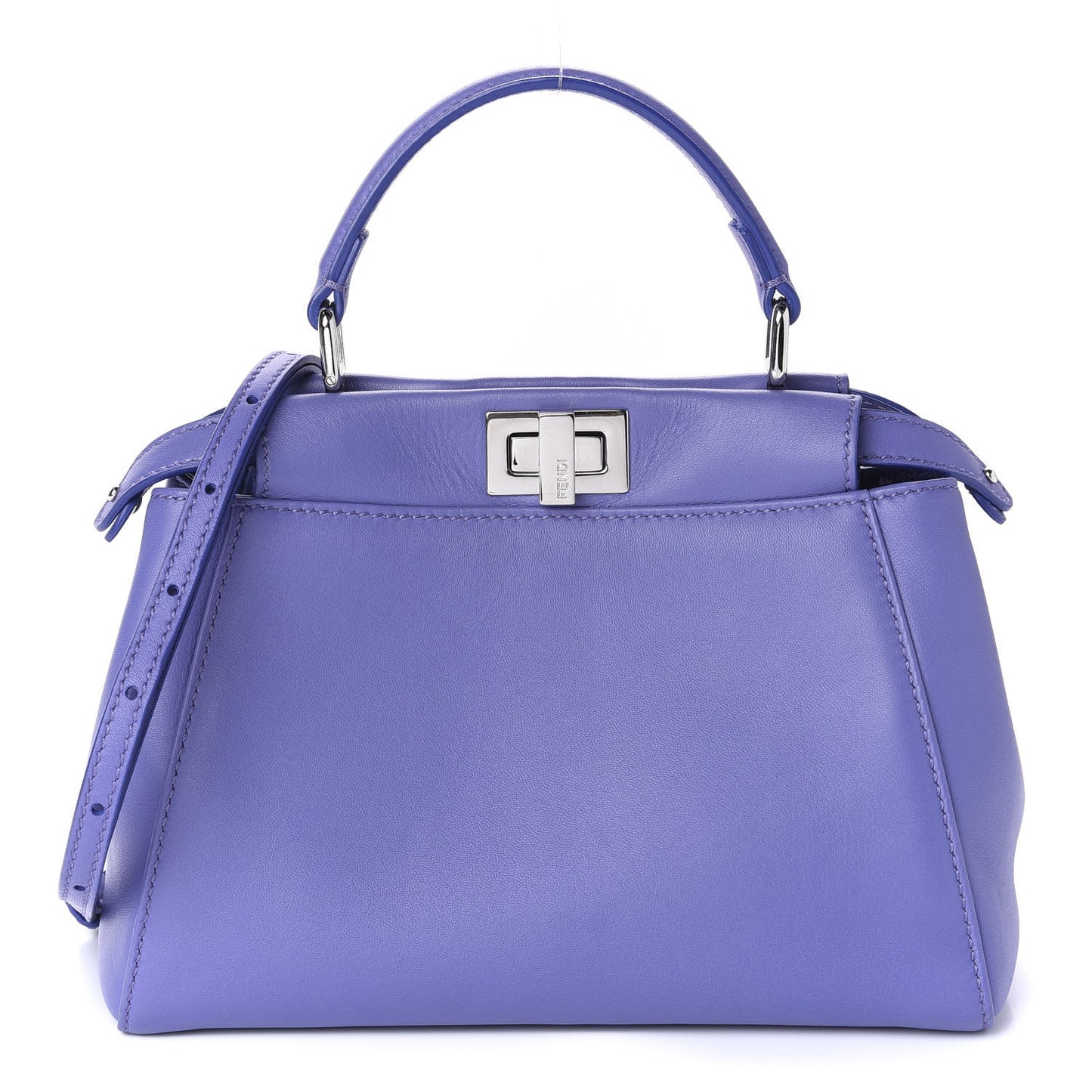Nappa Mini Peekaboo Iconic Satchel Viola Cassis