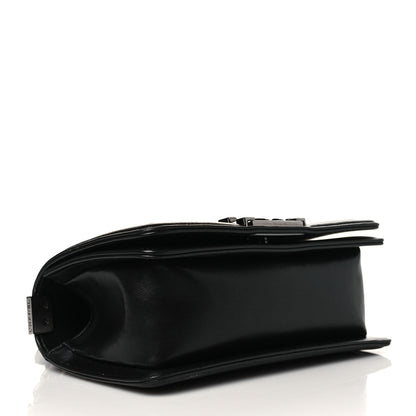 Chanel Galuchat Stingray Small Boy Flap Black Silver 3 of 9