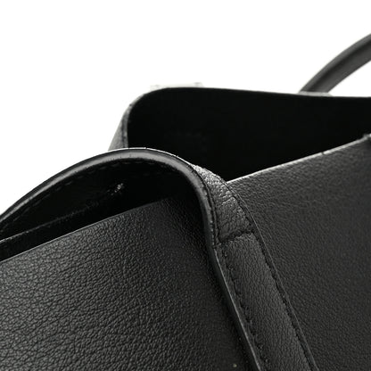 Saint Laurent Calfskin Large Shopping Tote Black 11 of 12