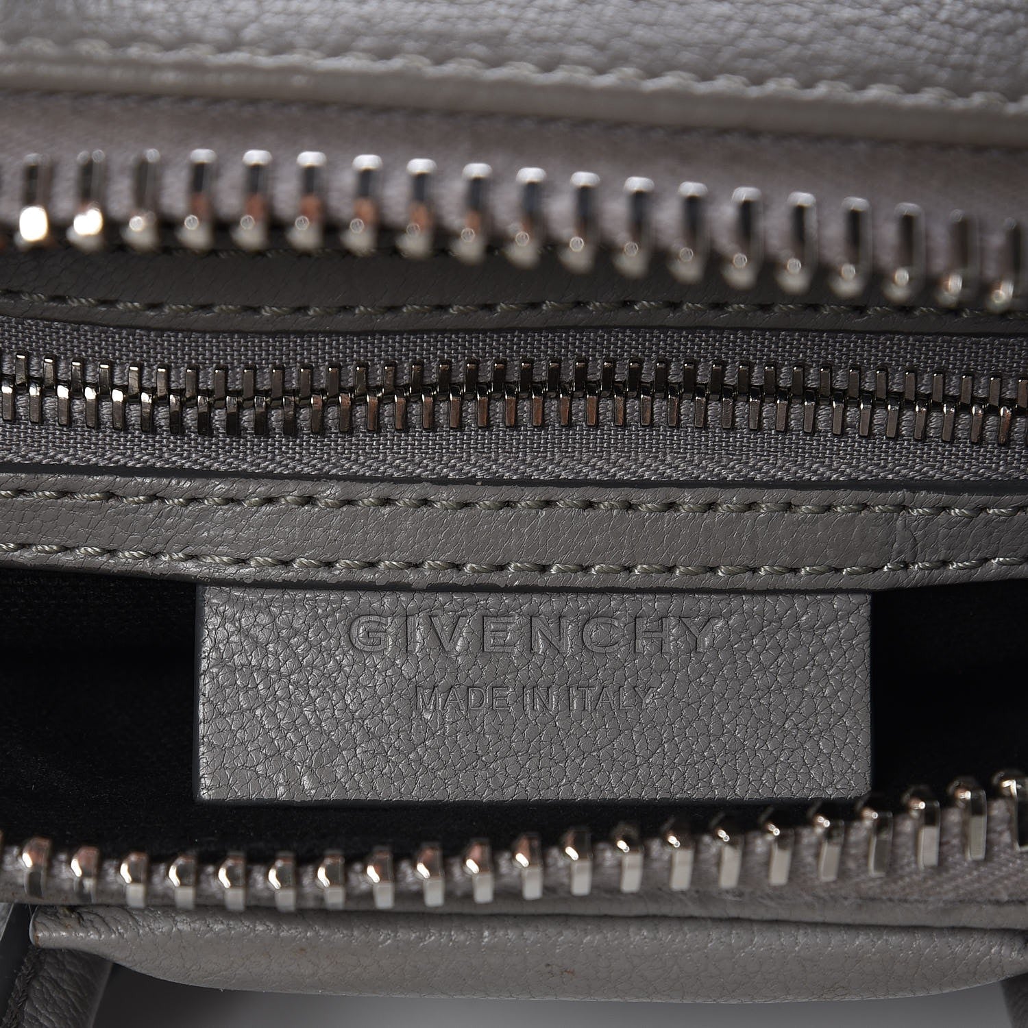 Givenchy Sugar Goatskin Mini Antigona Pearl Grey 6 of 13