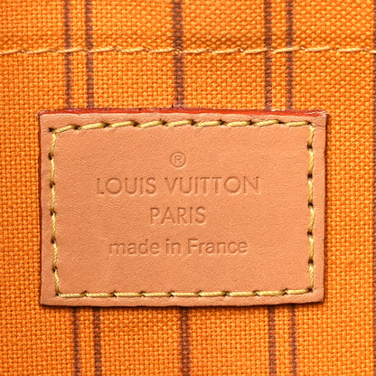 Louis Vuitton Damier Azur Braided Neverfull MM GM Pochette 6 of 9