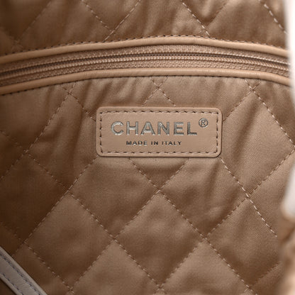 Chanel Shiny Calfskin Quilted Small Chanel 22 White 7 of 11