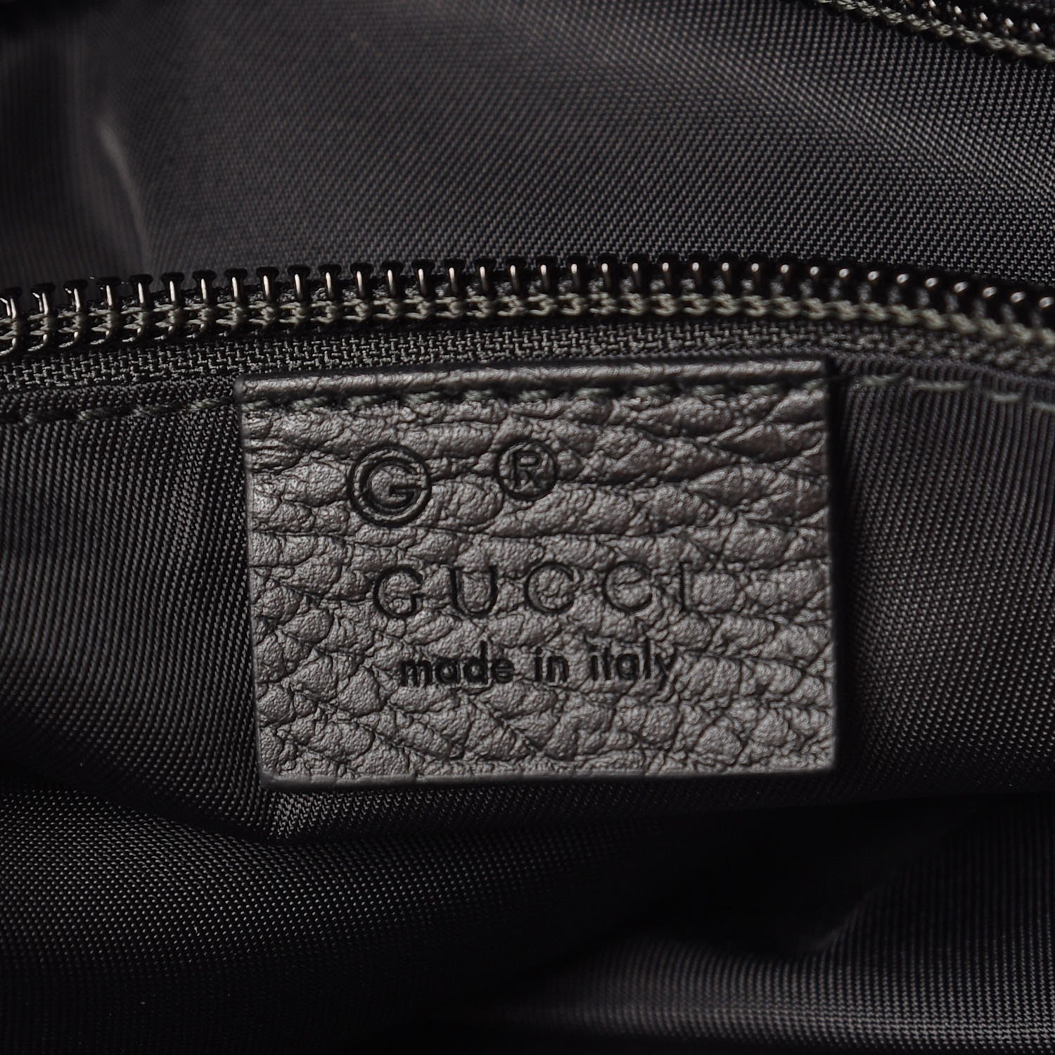 Gucci Nylon Monogram Tote Black 5 of 6