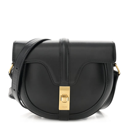 Celine Satinated Calfskin Besace Small 16 Black 1 of 9