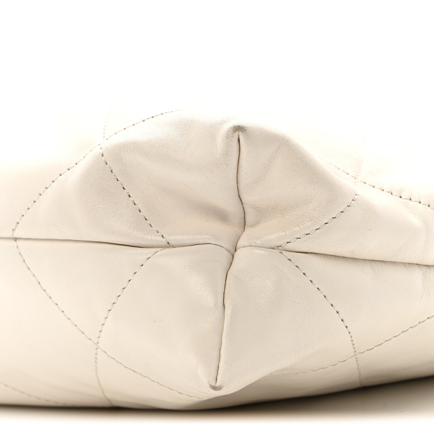 Chanel Calfskin Quilted Small Chanel 22 White 11 of 14