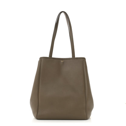 Celine Soft Grained Calfskin Medium Phantom Luggage Cabas Souris 1 of 12