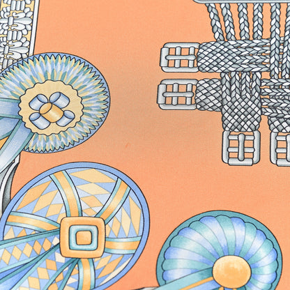 Hermes Silk Les Rubans Du Cheval Scarf 90 5 of 5