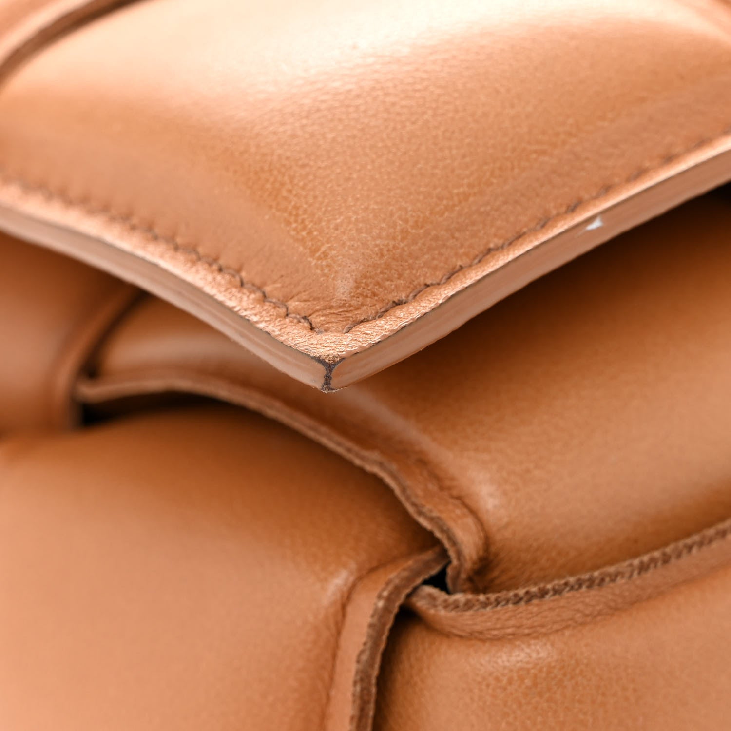 Bottega Veneta Nappa Maxi Intreccio Padded Cassette Crossbody Bag Caramel 18 of 21