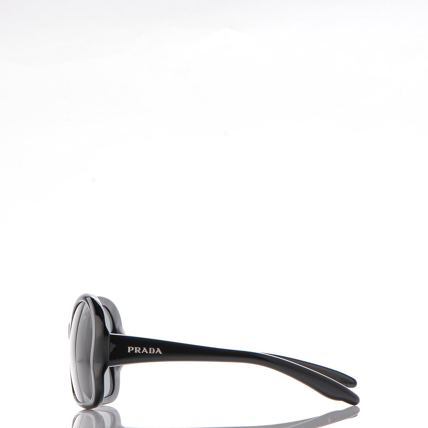 Prada Butterfly Frame Sunglasses SPR 18I Black 3 of 7