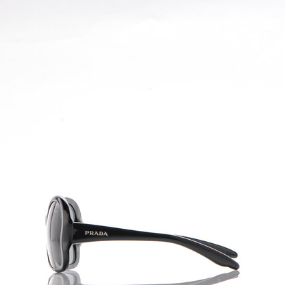 Prada Butterfly Frame Sunglasses SPR 18I Black 3 of 7