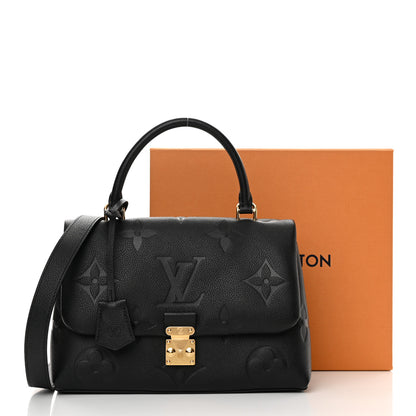 Louis Vuitton Empreinte Monogram Giant Madeleine MM Black 12 of 12