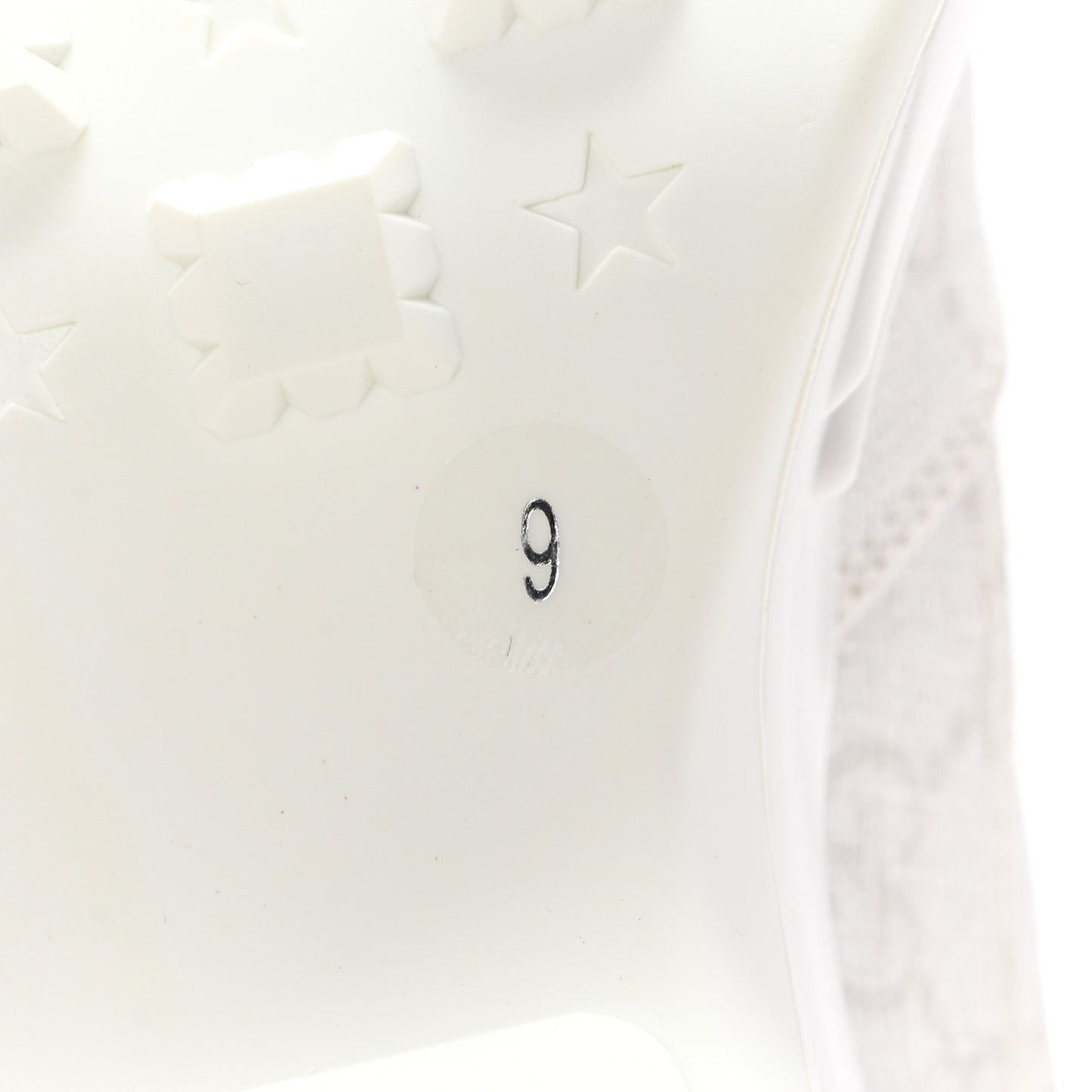 GG Supreme Monogram Mens Rhyton Sneakers 9 White