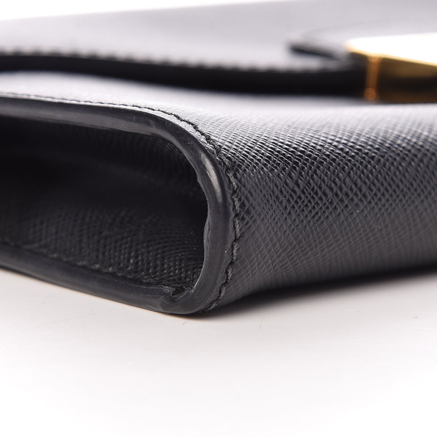 Saffiano Sound Clutch Black