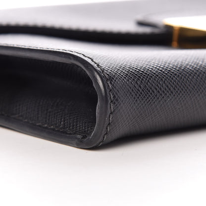 Prada Saffiano Sound Clutch Black 9 of 11