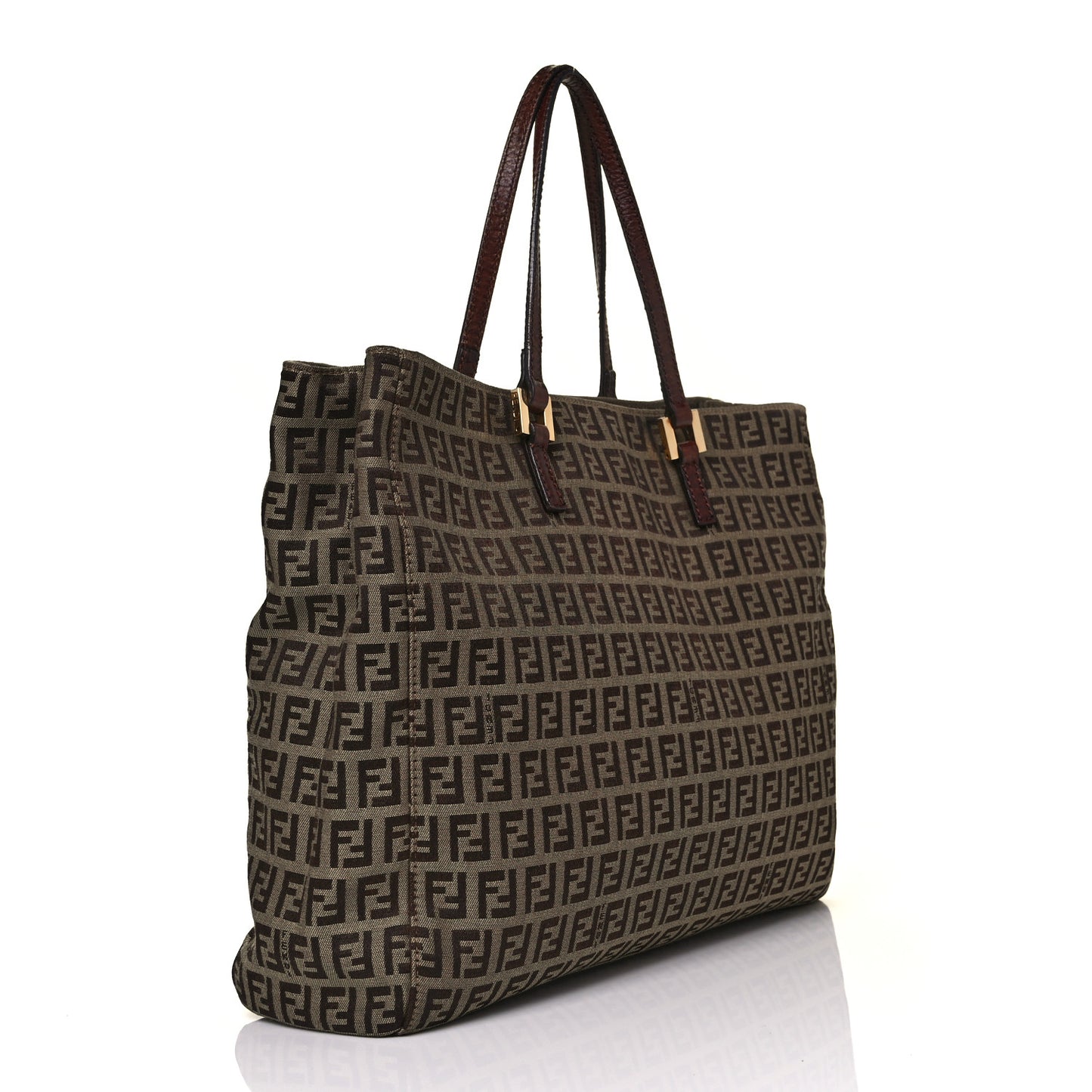 Zucchino Vitello Tote Mogano Panna Bruciato