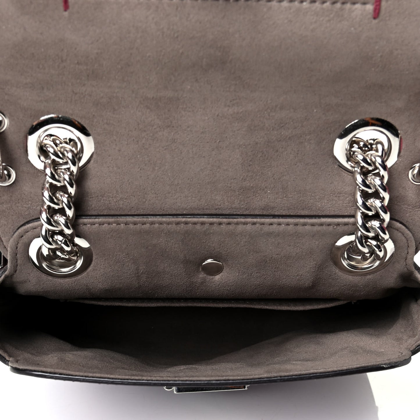 Vitello Century Pearl Bi-Color Scalloped Mini Back to School Backpack Amarone Black Cherry