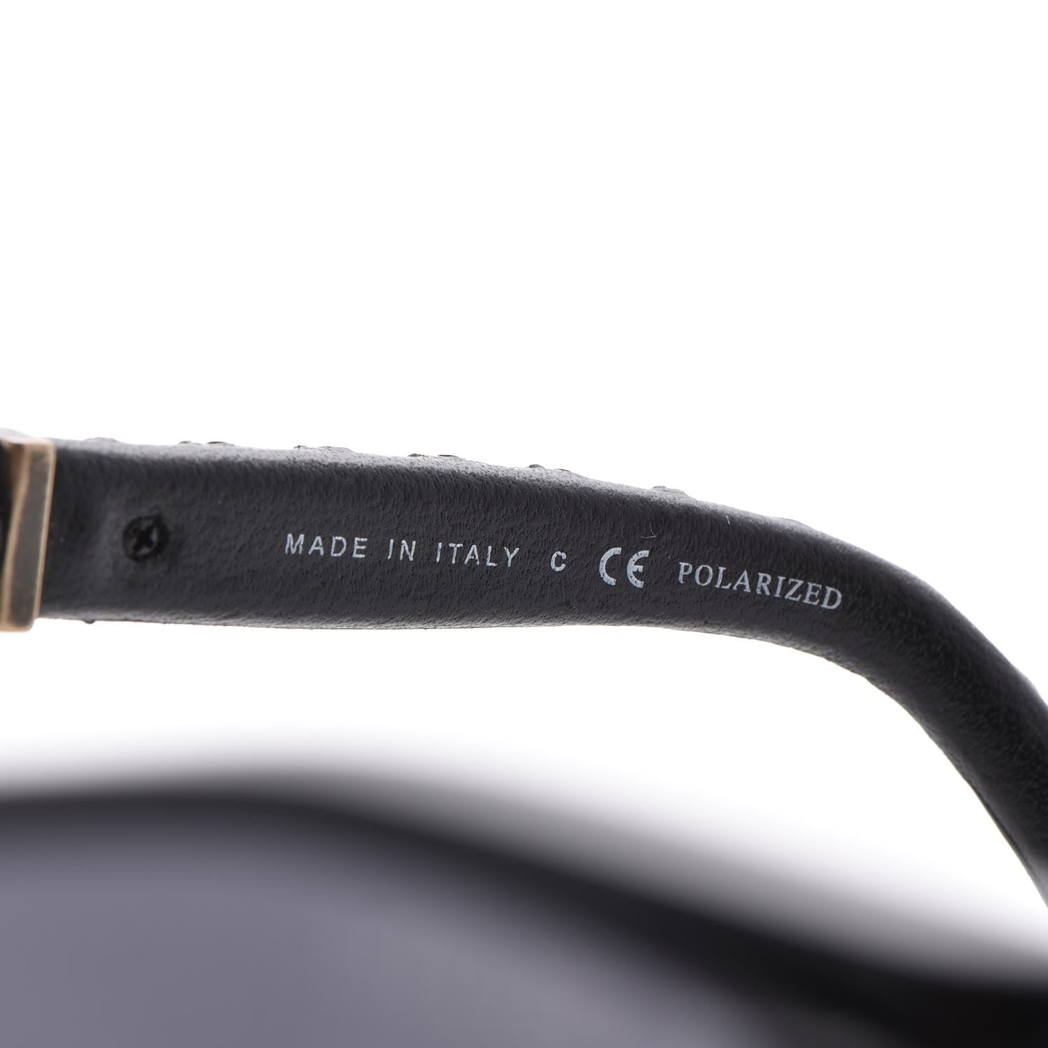 Chanel Lambskin Quilted Reissue Polarized Sunglasses 5327-Q Black 5 of 8