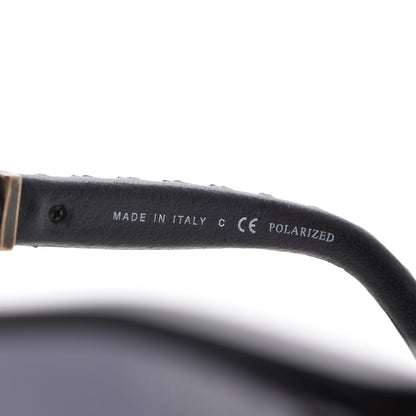 Chanel Lambskin Quilted Reissue Polarized Sunglasses 5327-Q Black 5 of 8