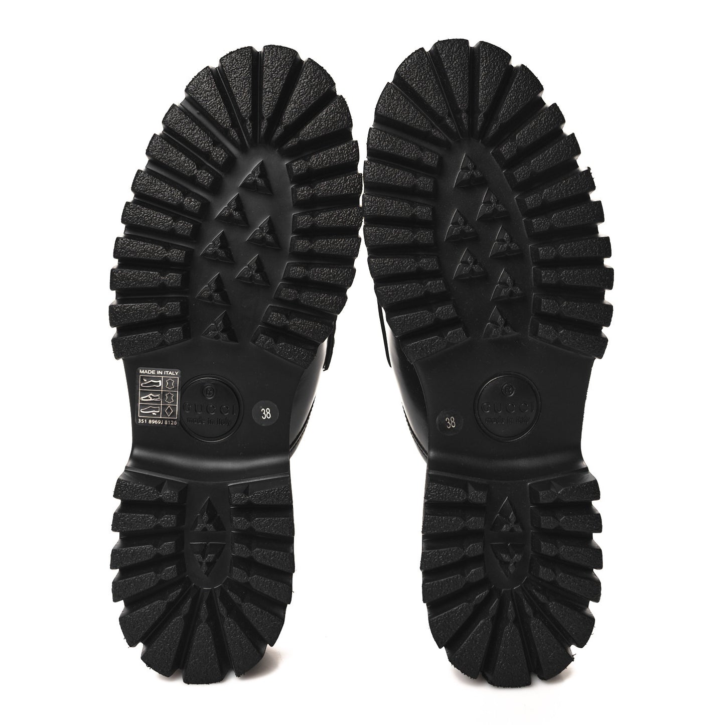 Magnum Calfskin Womens Horsebit Platform Mules 38 Black