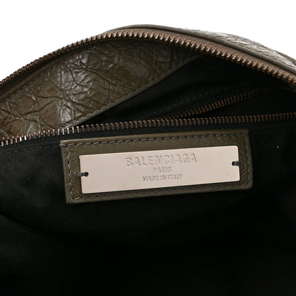 Balenciaga Agneau Arena Medium Le City Moto  Khaki 6 of 10