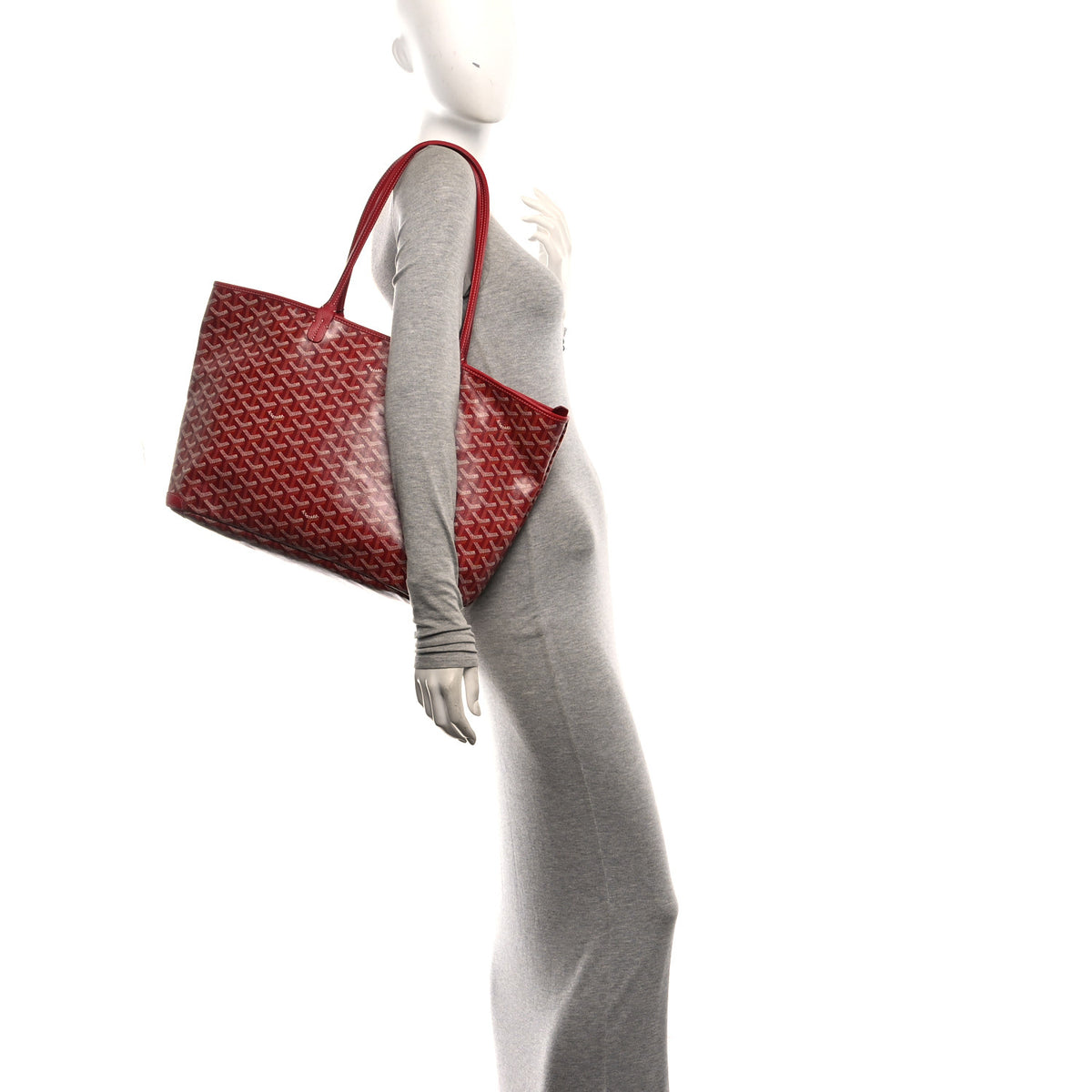 Goyard Goyardine Artois MM Red 2 of 12