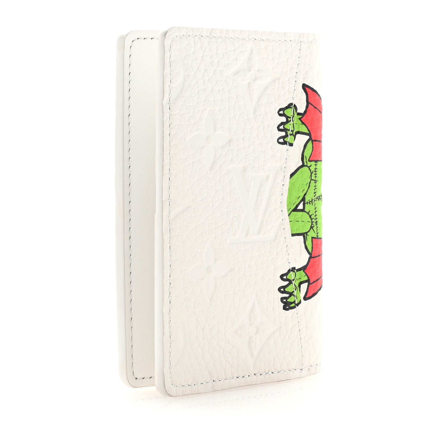 Louis Vuitton Taurillon Monogram LV Friends Pocket Organizer White 3 of 8