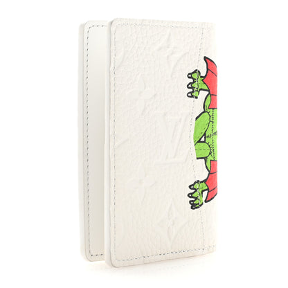 Louis Vuitton Taurillon Monogram LV Friends Pocket Organizer White 3 of 8