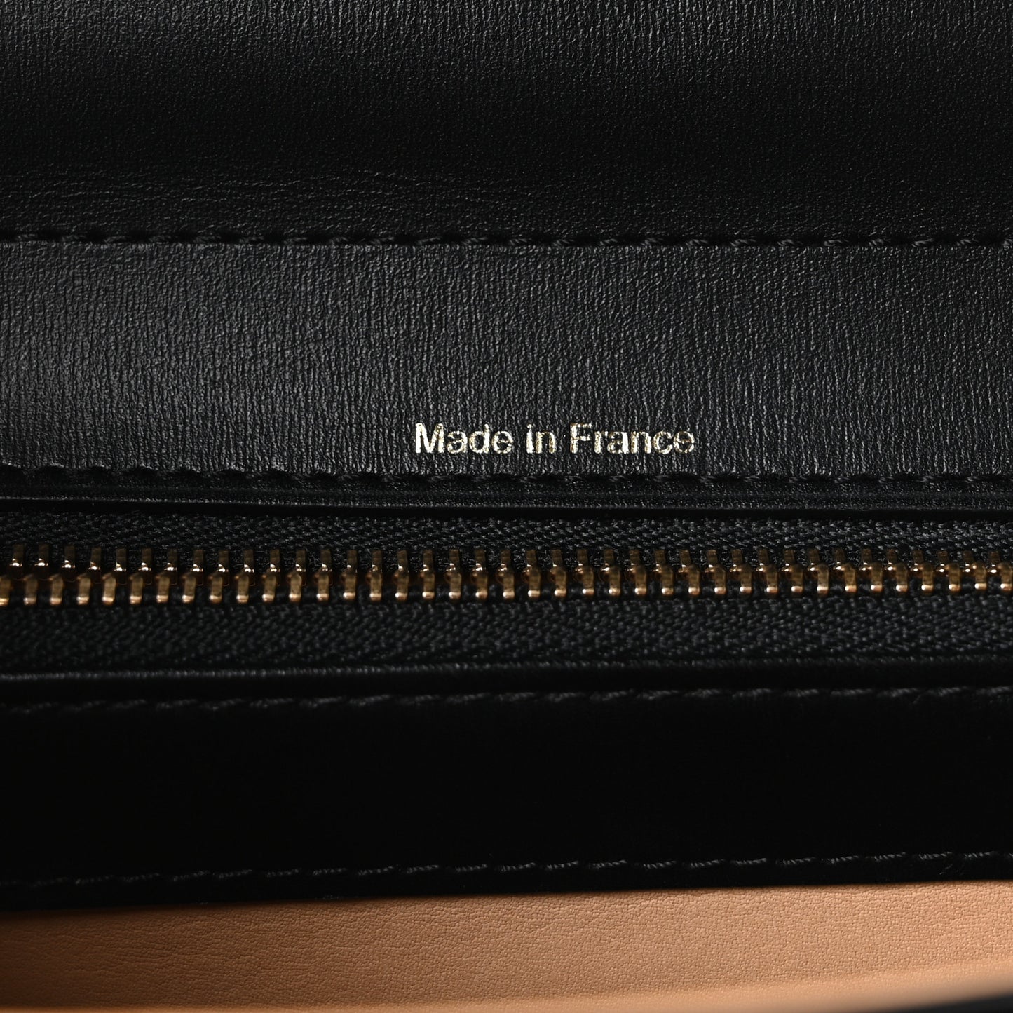 Box Calfskin MM Brillant Satchel Black Black