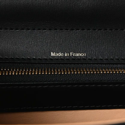 Delvaux Box Calfskin MM Brillant Satchel Black Black 8 of 11