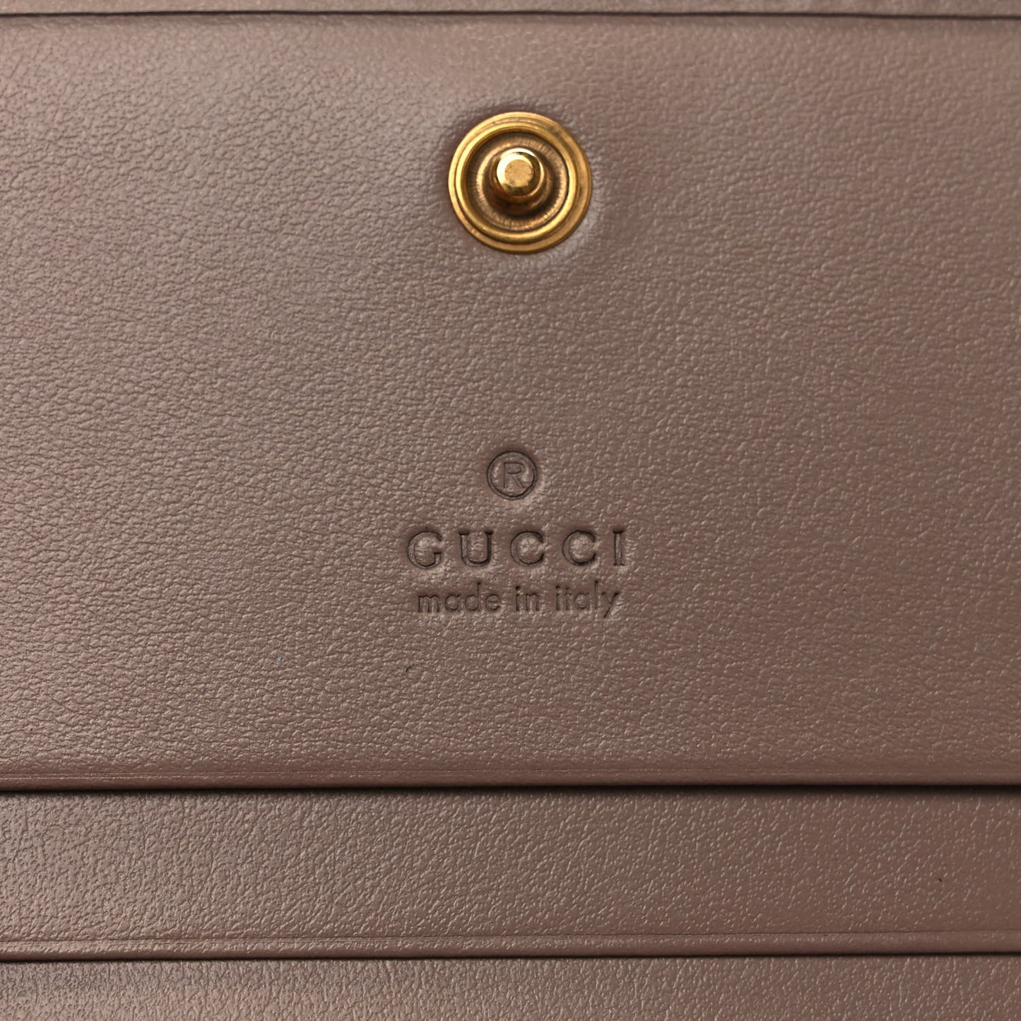 Calfskin Matelasse GG Marmont Card Case Wallet Porcelain Rose