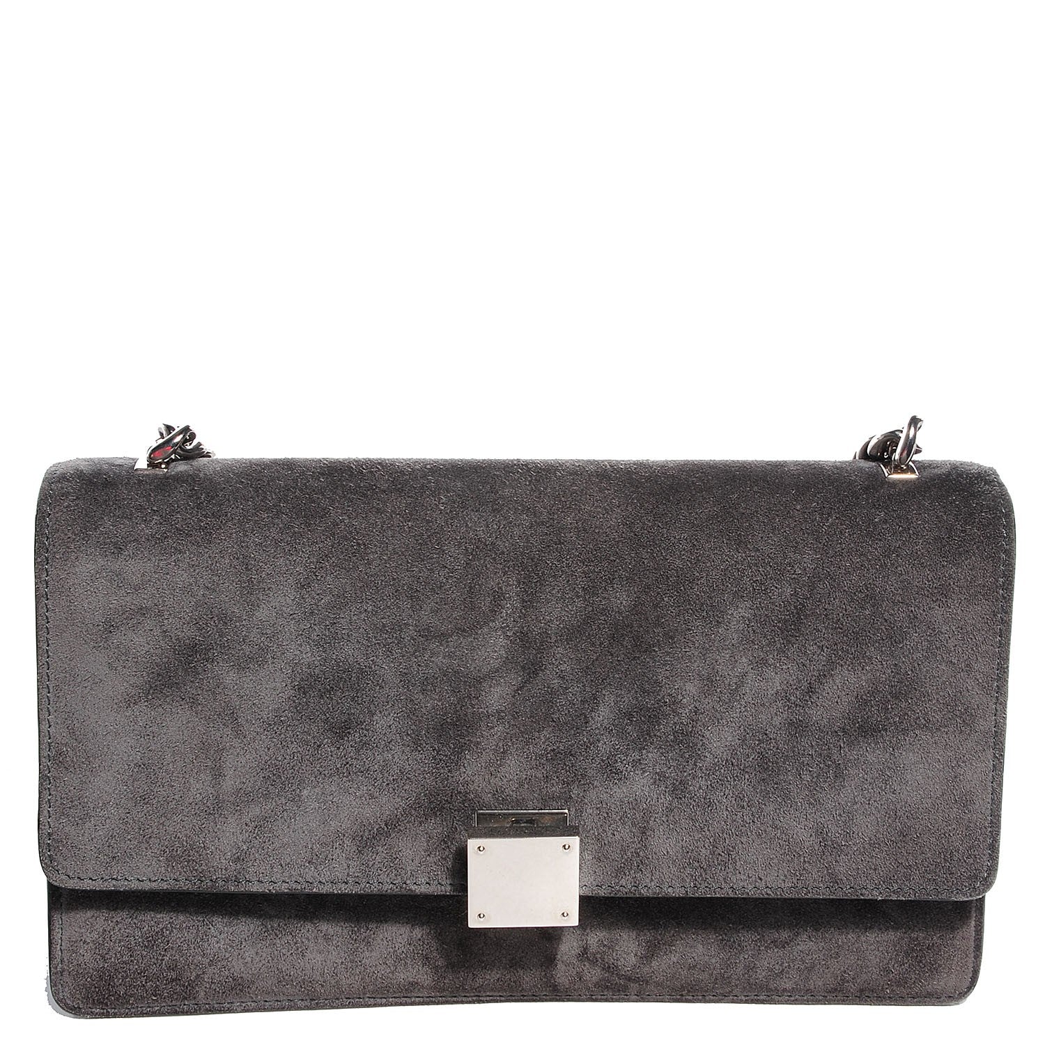 Celine Suede Small Case Bag Gray 1 of 7