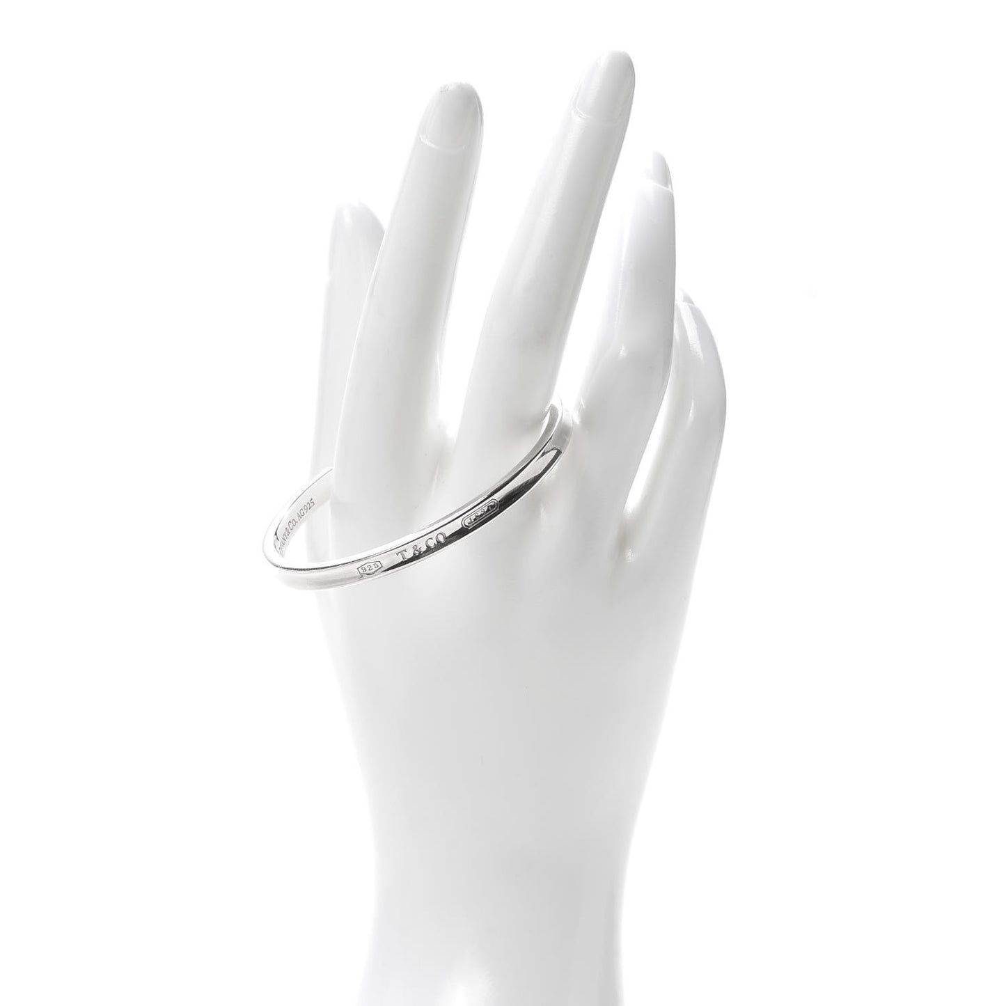 Sterling Silver Narrow 1837 Cuff Bracelet