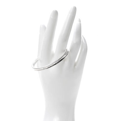 Tiffany Sterling Silver Narrow 1837 Cuff Bracelet 2 of 4