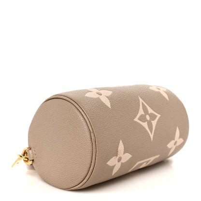 Louis Vuitton Empreinte Monogram Giant Papillon BB Tourterelle Cream 4 of 10