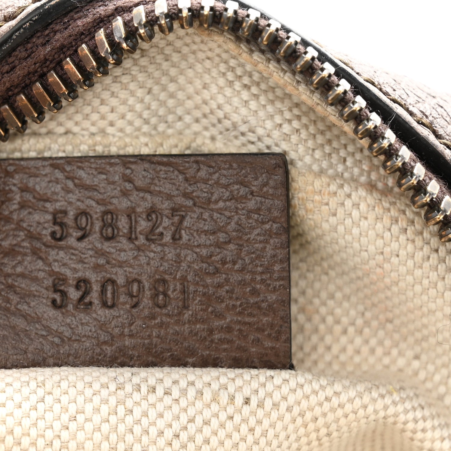 Gucci GG Supreme Monogram Web Mini Ophidia Messenger Brown 7 of 10